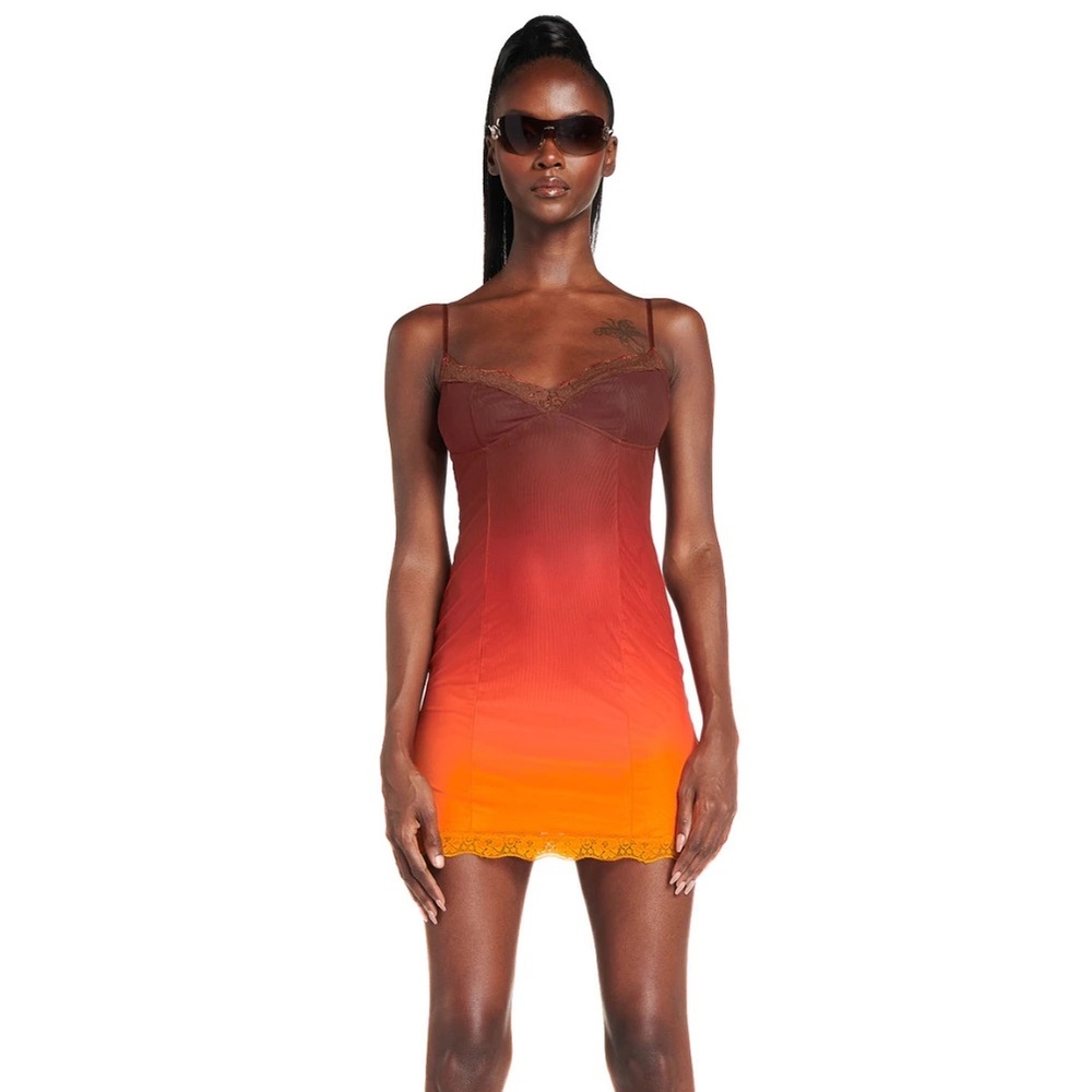 I AM GIA GIANNA Cami ombré dress